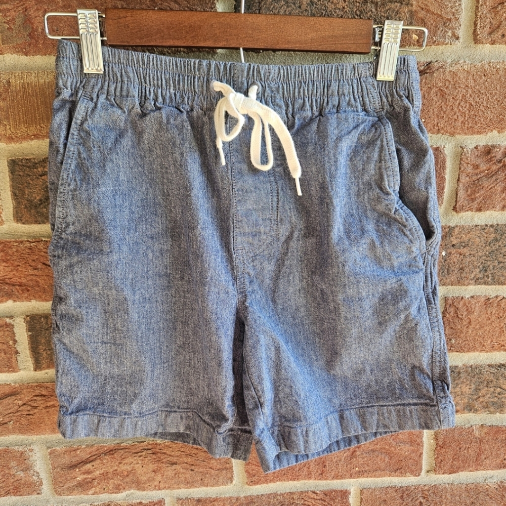 J. Crew Men's Size XS Chambray Blue Dock Shorts With Drawstring